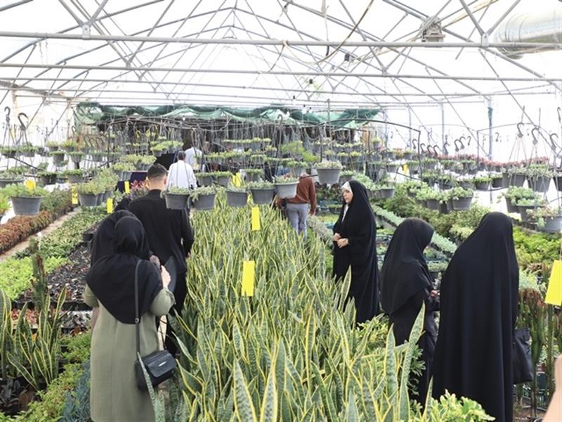 تور نخبگانی،كشاورزی نوین در مركز آموزش عالی امام خمینی(ره)