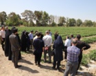 آشنایی میدانی با کشاورزی هوشمند و زیرساخت‌های فناورانه در مرکز آموزش عالی امام خمینی(ره)