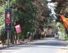 گزارش تصویری برپایی موکب شهدای دانش‌آموز و حضور خانواده بزرگ تات در آیین وداع و بدرقه امام شهید امت