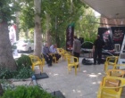 گزارش تصویری برپایی موکب شهدای دانش‌آموز و حضور خانواده بزرگ تات در آیین وداع و بدرقه امام شهید امت