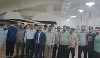 پخت و توزیع غذای نذری غدیر برای ایتام و خانواده‌های نیازمند در مرکز آموزش عالی امام خمینی(ره)