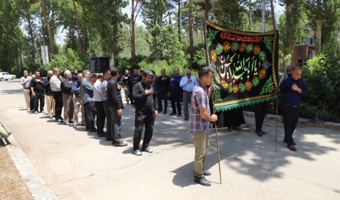 برگزاری مراسم سوگواری شهادت سید و سالار شهیدان حضرت اباعبدالله الحسین (ع) و یاران باوفایش