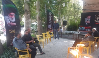 گزارش تصویری برپایی موکب شهدای دانش‌آموز مرکز آموزش عالی امام خمینی(ره)؛ جلوه‌ای از فرهنگ خدمت و میزبانی شایسته