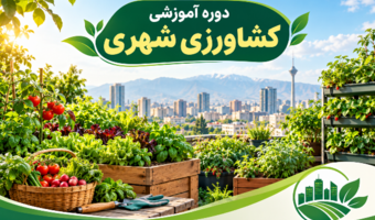 برگزاری دوره آموزشی کشاورزی شهری جهت آشنایی با الگوهای نوین تولید و مدیریت منابع در محیط‌های شهری