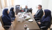 تقدیر رئیس مرکز آموزش عالی امام خمینی(ره) از روابط عمومی مرکز به دنبال کسب عنوان برتر در ارزیابی ملی سازمان تات