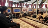 مراسم سوگواری رحلت پیامبر گرامی اسلام(ص) و شهادت امام حسن مجتبی(ع) در مسجد سیدالشهدا مرکز آموزش عالی امام خمینی(ره) برگزار شد