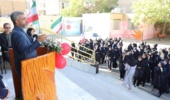 حضور رئیس مرکز آموزش عالی امام خمینی(ره) در هنرستان فنی‌حرفه‌ای دخترانه امام سجاد(ع)؛ تأکید بر مهارت‌آموزی و کارآفرینی دانش‌آموزان