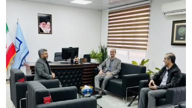 دیدار نوروزی رئیس موسسه آموزش و ترویج کشاورزی با رئیس مرکز آموزش عالی امام خمینی(ره)