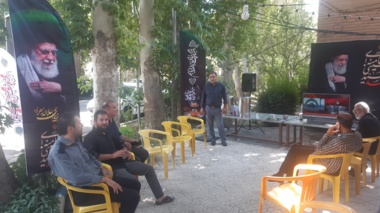 گزارش تصویری برپایی موکب شهدای دانش‌آموز مرکز آموزش عالی امام خمینی(ره)؛ جلوه‌ای از فرهنگ خدمت و میزبانی شایسته