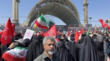 گزارش تصویری حضور رئیس، کارکنان و اعضای هیئت علمی مرکز آموزش عالی امام خمینی(ره) در آیین بدرقه امام شهید امت