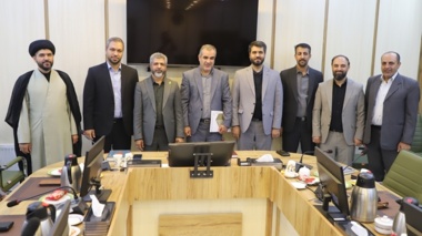 تکریم و معارفه مدیر حراست مرکز آموزش عالی امام خمینی(ره)